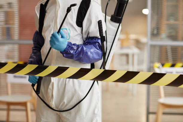 Professional Biohazard technician working in Nashville, NC